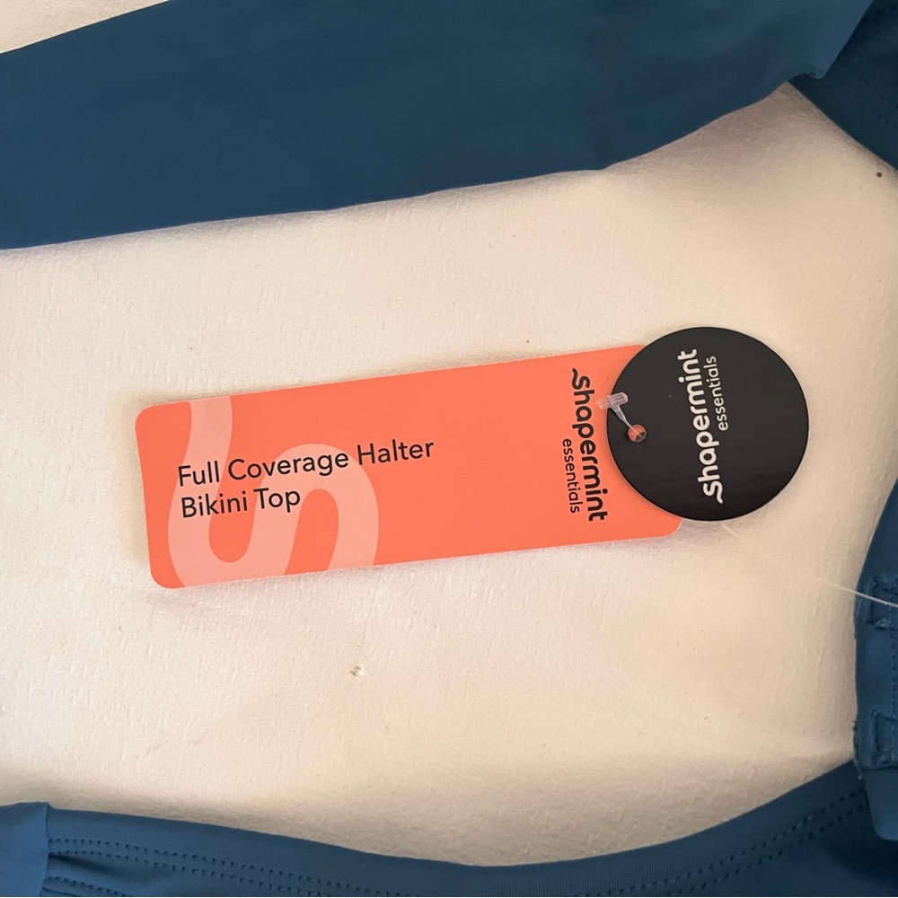 Shapermint Essentials Teal Bikini Top - Picture 4 of 4